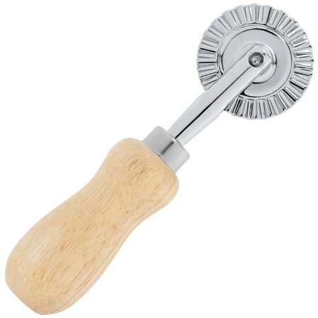 Atopoler Pastry Wheel Cutter Aluminum Alloy Pastry Cutting Wheel with Ergonomic Wooden Handle Multipurpose Dough Cutting Roller for Baking Pastry Dumpling Wrapper Pizza Pasta
Atopoler Pastry Wheel Cutter Aluminum Alloy Pastry Cutting Wheel with Ergonomic Wooden Handle Multipurpose Dough Cutting Roller for Baking Pastry Dumpling Wrapper Pizza Pasta
