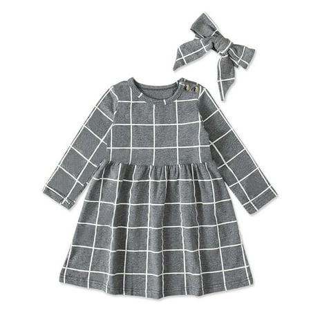Dadaria Cute Baby Girl Clothes 18M-6Y Toddler Kids Children Girls Plaid Cute Winter Clothes Princess Dress+Headband Gray 110 Boys Girls
Dadaria Cute Baby Girl Clothes 18M-6Y Toddler Kids Children Girls Plaid Cute Winter Clothes Princess Dress+Headband Gray 110 Boys Girls