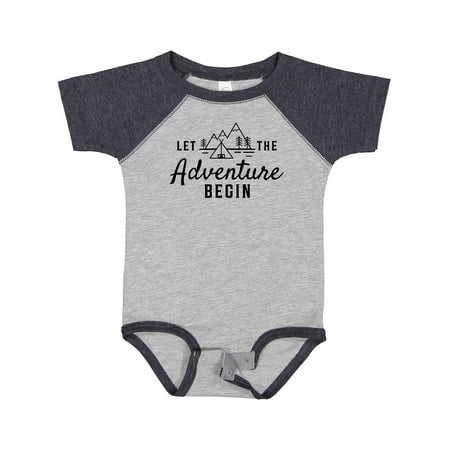 Inktastic Let the Adventure Begin with Camping Tent and Mountains Gift Baby Boy or Baby Girl Bodysuit
Inktastic Let the Adventure Begin with Camping Tent and Mountains Gift Baby Boy or Baby Girl Bodysuit