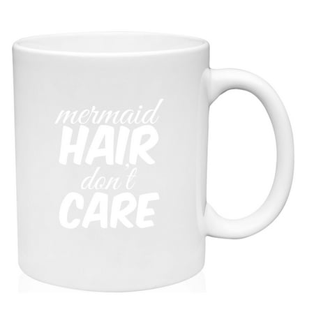 Coffee Mug Mermaid Hair Don t Care for Fantasy Beach Lovers and Swimmers White Coffee Mug Funny Gift Cup
Coffee Mug Mermaid Hair Don t Care for Fantasy Beach Lovers and Swimmers White Coffee Mug Funny Gift Cup