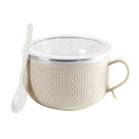 Stainless Steel Bowl with Lid Spoon for Instant Noodles Rice Household Utensils New
Stainless Steel Bowl with Lid Spoon for Instant Noodles Rice Household Utensils New