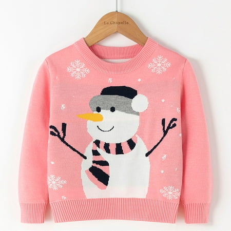 Sweater For Child Toddler Boys Girls Christmas Cartoon Snowman Prints Long Sleeve Warm Knitted Pullover Knitwear Tops Coat
Sweater For Child Toddler Boys Girls Christmas Cartoon Snowman Prints Long Sleeve Warm Knitted Pullover Knitwear Tops Coat