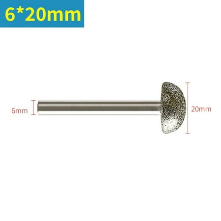 GLFILL Diamond Burr Carving Grinding Bit 6mm Shank for Engraving Abrasive Rotary Tool
GLFILL Diamond Burr Carving Grinding Bit 6mm Shank for Engraving Abrasive Rotary Tool