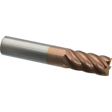 Accupro 5/8 1-1/4 LOC 5/8 Shank Diam 3-1/2 OAL 6 Flute Solid Carbide Square End Mill Single End TiCN Finish Spiral Flute 40° Helix Centercutting Right Hand Cut Right Hand Flute
Accupro 5/8 1-1/4 LOC 5/8 Shank Diam 3-1/2 OAL 6 Flute Solid Carbide Square End Mill Single End TiCN Finish Spiral Flute 40° Helix Centercutting Right Hand Cut Right Hand Flute