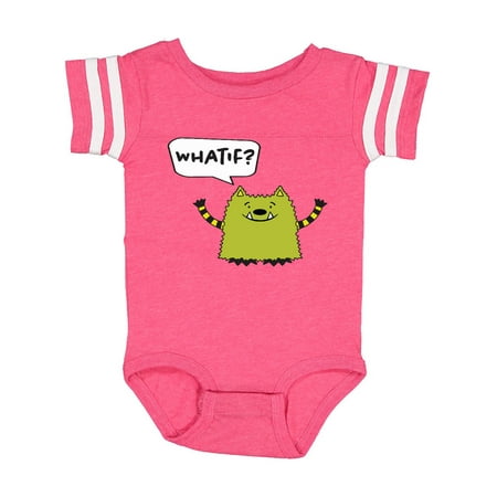Inktastic Whatif Monster Gift Baby Boy or Baby Girl Bodysuit