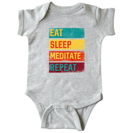 Inktastic Meditation Yoga Eat Sleep Meditate Repeat Gift Baby Boy or Baby Girl Bodysuit
Inktastic Meditation Yoga Eat Sleep Meditate Repeat Gift Baby Boy or Baby Girl Bodysuit