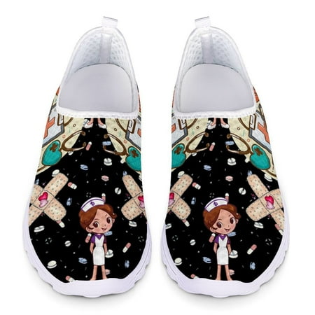 Doctor Nursing Printed Summer Ladies Flats Shoes Female Walking Shoes Slip On Sneakers Soft Loafers Women Footwear Big Size 2024
Doctor Nursing Printed Summer Ladies Flats Shoes Female Walking Shoes Slip On Sneakers Soft Loafers Women Footwear Big Size 2024
