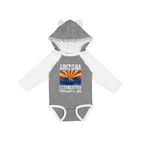 Inktastic Established February 14 1912 Arizona Flag Gift Baby Boy or Baby Girl Long Sleeve Bodysuit
Inktastic Established February 14 1912 Arizona Flag Gift Baby Boy or Baby Girl Long Sleeve Bodysuit