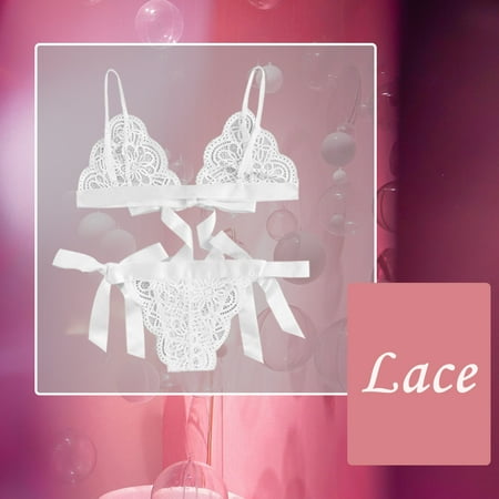 GeweYeeli Women Floral Lace Underwear Set Mesh Panty Lingerie Gift White XL
GeweYeeli Women Floral Lace Underwear Set Mesh Panty Lingerie Gift White XL