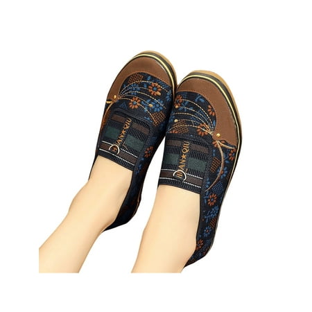 Avamo Women s Flats Non-Slip Casual Shoes Slip On Loafers Womens Boat Shoe Ladies Slip-Resistant Comfort Espadrille Black Green 5
Avamo Women s Flats Non-Slip Casual Shoes Slip On Loafers Womens Boat Shoe Ladies Slip-Resistant Comfort Espadrille Black Green 5