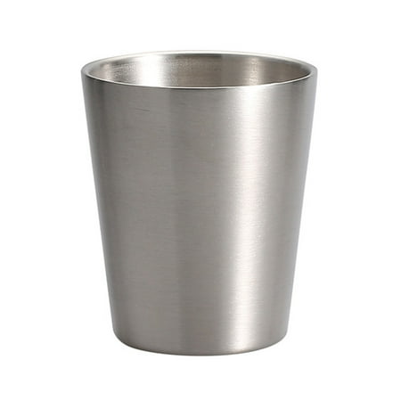 NUOLUX Shot Glass Stainless Steel Cup 180ml Drinking Vessel Anti-rust Small Liquor Cup
NUOLUX Shot Glass Stainless Steel Cup 180ml Drinking Vessel Anti-rust Small Liquor Cup