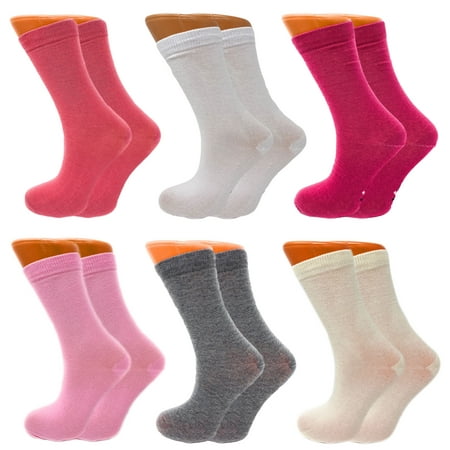 Combed Cotton Crew Socks for Women Colorful 6 Pairs Size 9-11 - Design 3
Combed Cotton Crew Socks for Women Colorful 6 Pairs Size 9-11 - Design 3