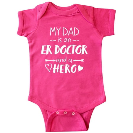 Inktastic My Dad is an ER Doctor and a Hero Gift Baby Boy or Baby Girl Bodysuit
Inktastic My Dad is an ER Doctor and a Hero Gift Baby Boy or Baby Girl Bodysuit