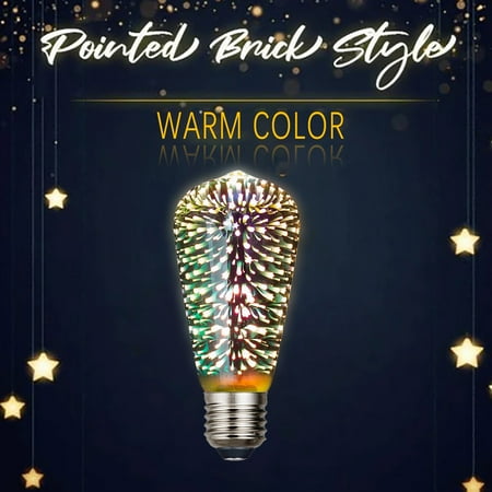 LED Ball Bulb Lamp 3D Fireworks LED Light Bulb 3DFireworks Decorative Lamp Scatter Lamp Christmas Day Exclusive
LED Ball Bulb Lamp 3D Fireworks LED Light Bulb 3DFireworks Decorative Lamp Scatter Lamp Christmas Day Exclusive