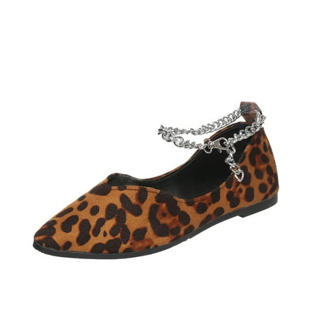 CBGELRT Shoes for Women Ladies Fashion Leopard Print Suede Pointed Buckle Shallow Flat Casual Shoes Shoes for Women Slip On Fashion Womens Shoes
CBGELRT Shoes for Women Ladies Fashion Leopard Print Suede Pointed Buckle Shallow Flat Casual Shoes Shoes for Women Slip On Fashion Womens Shoes