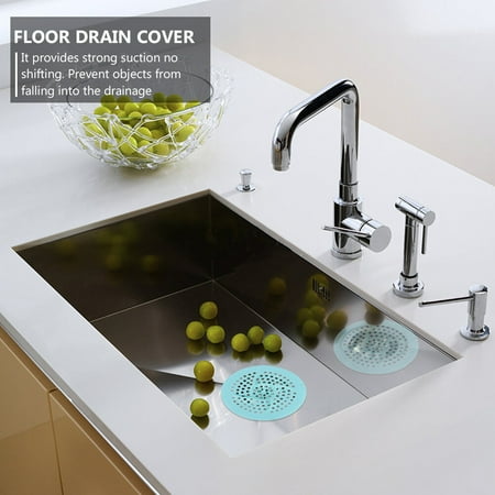 Floor Drain Cover 2Pcs Bathroom Floor Drain Mat Silicone Floor Drain Cover Kitchen Drain Stopper
Floor Drain Cover 2Pcs Bathroom Floor Drain Mat Silicone Floor Drain Cover Kitchen Drain Stopper