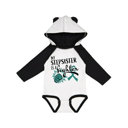 Inktastic Ovarian Cancer Awareness My Stepsister is a Fighter Gift Baby Boy or Baby Girl Long Sleeve Bodysuit
Inktastic Ovarian Cancer Awareness My Stepsister is a Fighter Gift Baby Boy or Baby Girl Long Sleeve Bodysuit