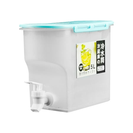 Niovtt Cold Kettle with Faucet Refrigerator Lemonade Cool Juice Bucket Jug (Blue)
Niovtt Cold Kettle with Faucet Refrigerator Lemonade Cool Juice Bucket Jug (Blue)