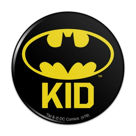 Batman Bat Kid Shield Logo Kitchen Refrigerator Locker Button Magnet