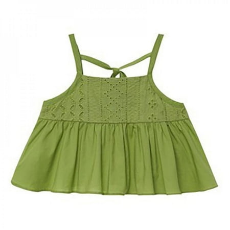 Bullpiano Toddler Kids Clothes Summer Girls Sweet Princess Sling Tops Solid Color Thin Straps Tops for Children Fashion Clothes
Bullpiano Toddler Kids Clothes Summer Girls Sweet Princess Sling Tops Solid Color Thin Straps Tops for Children Fashion Clothes