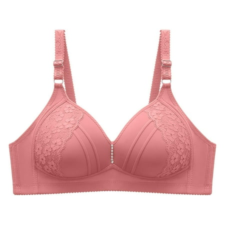Felwors Women s Underwire Bra Comfortable And Large Cup Embroidery Without Steel Ring Bra Thin Cup Adjustable Bra
Felwors Women s Underwire Bra Comfortable And Large Cup Embroidery Without Steel Ring Bra Thin Cup Adjustable Bra