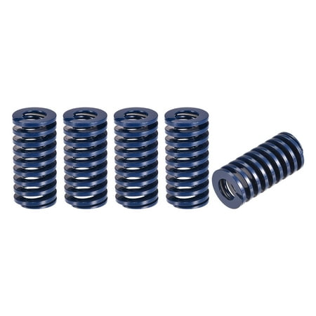 Uxcell Die Spring 5 Pack 20mm OD 40mm Long Spiral Stamping Light Load Compression Die Springs Blue
Uxcell Die Spring 5 Pack 20mm OD 40mm Long Spiral Stamping Light Load Compression Die Springs Blue