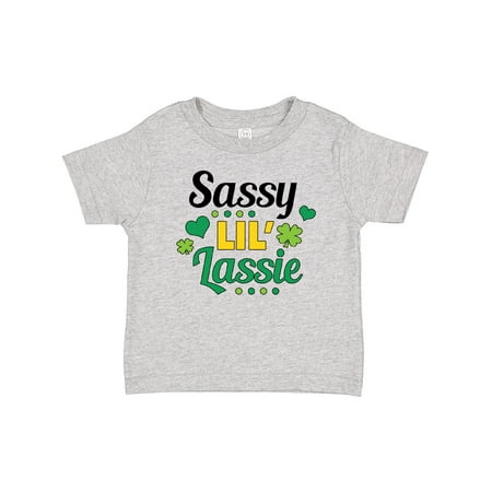 Inktastic Saint Patrick s Day Sassy Lil Lassie with Shamrocks Gift Baby Girl T-Shirt
Inktastic Saint Patrick s Day Sassy Lil Lassie with Shamrocks Gift Baby Girl T-Shirt