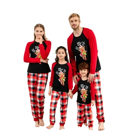 Ma&Baby Matching Family Pajamas Sets Plaid Christmas Pjs Long Sleeve Tee and Bottom Loungewear
Ma&Baby Matching Family Pajamas Sets Plaid Christmas Pjs Long Sleeve Tee and Bottom Loungewear