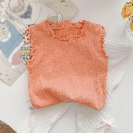 Retap 0-3 Years Old Baby Girl Wood Ear A Vest To Protect The Belly Thin Money Newborns Sleeveless Jacket
Retap 0-3 Years Old Baby Girl Wood Ear A Vest To Protect The Belly Thin Money Newborns Sleeveless Jacket