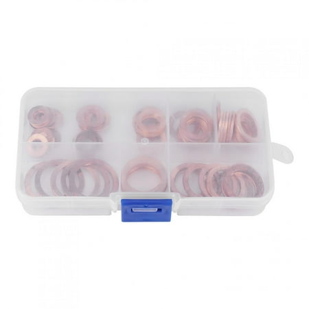 80pcs Solid Copper Sump Plug Assorted Washers Metal Kit Garage Engine Set with Box Reiche
80pcs Solid Copper Sump Plug Assorted Washers Metal Kit Garage Engine Set with Box Reiche