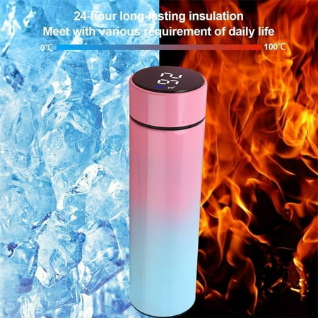 Ovzne Vacuum Cup With Smart Temperature Display Tactile Sensation Display Temperature 304 Stainless Steel Insulation Cup
Ovzne Vacuum Cup With Smart Temperature Display Tactile Sensation Display Temperature 304 Stainless Steel Insulation Cup