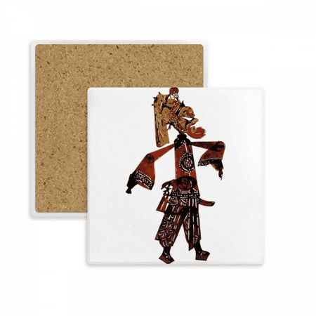 China Shadow Play Chinese Opera Square Coaster Cup Mat Mug Subplate Holder Insulation Stone
China Shadow Play Chinese Opera Square Coaster Cup Mat Mug Subplate Holder Insulation Stone