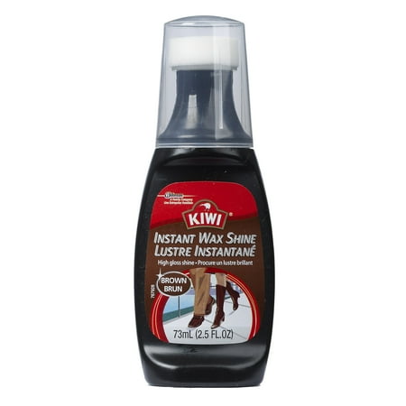 Leather Instant Wax Shine Brown 2.5 Oz