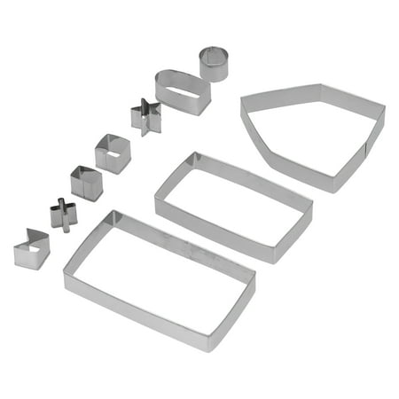 10Pcs/Set Stainless Steel Cookies Mold Cutter Set DIY Christmas House Mold Baking Tool
10Pcs/Set Stainless Steel Cookies Mold Cutter Set DIY Christmas House Mold Baking Tool