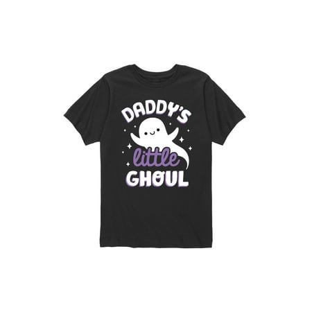 Instant Message - Daddys Little Ghoul - Toddler Short Sleeve Tee