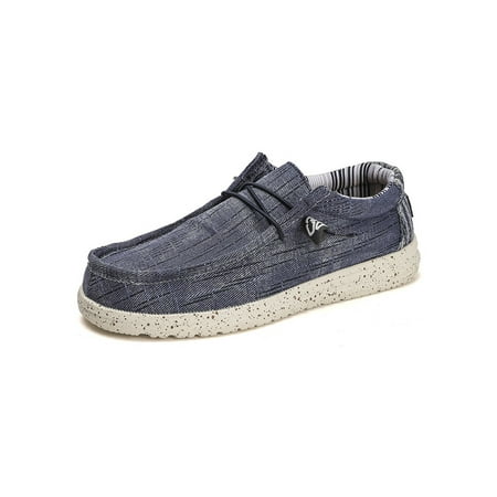 Rockomi Man s Canvas Loafer Slip On Flats Ultra Light Loafers Men s Casual Breathable Walking Shoe Wear Resistant Comfort Boat Shoes Blue 11.5
Rockomi Man s Canvas Loafer Slip On Flats Ultra Light Loafers Men s Casual Breathable Walking Shoe Wear Resistant Comfort Boat Shoes Blue 11.5