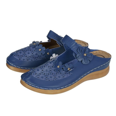 Womens Sandals Women S Fashion Vintage Flower Wedge Sandals Slippers Ladies Slip On Shoes Women S Sandals Pu Blue 41
Womens Sandals Women S Fashion Vintage Flower Wedge Sandals Slippers Ladies Slip On Shoes Women S Sandals Pu Blue 41