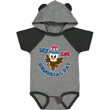 Inktastic My 1st Memorial Day with Baby Eagle Wearing Patriotic Hat Gift Baby Boy or Baby Girl Bodysuit
Inktastic My 1st Memorial Day with Baby Eagle Wearing Patriotic Hat Gift Baby Boy or Baby Girl Bodysuit