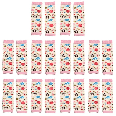 10 pairs Baby Leg Warmers Leggings Knee pads socks for Toddler