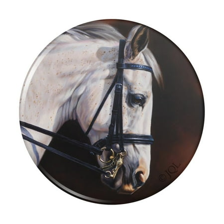 Beautiful White Horse Reins Tack Harness Kitchen Refrigerator Locker Button Magnet
Beautiful White Horse Reins Tack Harness Kitchen Refrigerator Locker Button Magnet