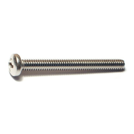 1/4 -20 x 2-1/2 18-8 Stainless Steel Coarse Thread Phillips Pan Head Machine Screws MSPSS-299
1/4 -20 x 2-1/2 18-8 Stainless Steel Coarse Thread Phillips Pan Head Machine Screws MSPSS-299