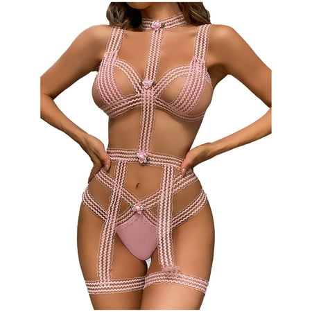 Mrat Lingerie Sets Lingerie Bra and Panty Set Lace Ladies Fashion Cute Lingerie Hollow Lace Flower Ruffles Underwear Thong Belt Suit Lingerie Set Lace Strap
Mrat Lingerie Sets Lingerie Bra and Panty Set Lace Ladies Fashion Cute Lingerie Hollow Lace Flower Ruffles Underwear Thong Belt Suit Lingerie Set Lace Strap