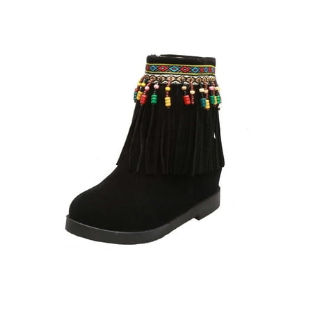 jsaierl Fashion Large Size Boots Women Autumn Low Heeled Shoes Boots Retro Tassel Short Boots
jsaierl Fashion Large Size Boots Women Autumn Low Heeled Shoes Boots Retro Tassel Short Boots