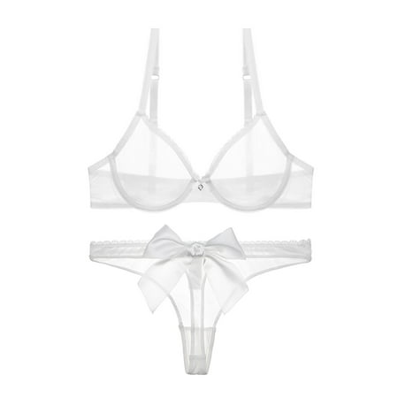Sexy Lace Bra See Through Breathable Soft Underwear Low Waist See Through Panties for Women
Sexy Lace Bra See Through Breathable Soft Underwear Low Waist See Through Panties for Women