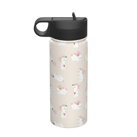 Uemuo Beautiful Rabbit Print 18oz Sports Insulated Kettle Water Bottle Outdoor Sports Bottle Insulated Hydration Bottle with Handle & Flip Straw
Uemuo Beautiful Rabbit Print 18oz Sports Insulated Kettle Water Bottle Outdoor Sports Bottle Insulated Hydration Bottle with Handle & Flip Straw