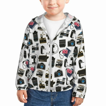 Sun Hoodie for Kids cool camera Long Sleeve Swim Fishing Shirts Sun Protection Zip Up Jacket Clothing Athletic Hoodie
Sun Hoodie for Kids cool camera Long Sleeve Swim Fishing Shirts Sun Protection Zip Up Jacket Clothing Athletic Hoodie