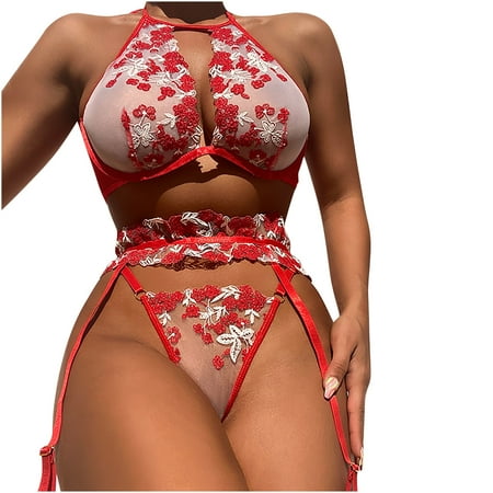 Sports Bras for Women Maternity Bra Women Exquisite Mesh Lingerie Bra+Garter+Briefs Set Cut Out Sleepwear Knix Bras for Women Period Underwear New Arrival Red XS
Sports Bras for Women Maternity Bra Women Exquisite Mesh Lingerie Bra+Garter+Briefs Set Cut Out Sleepwear Knix Bras for Women Period Underwear New Arrival Red XS