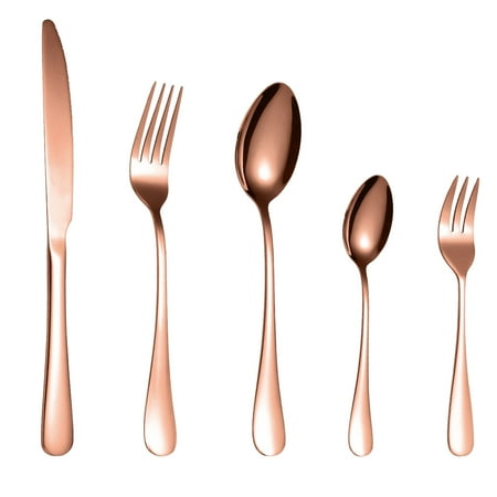 Dpityserensio Cutlery Set 5-Piece Stainless Steel Cutlery Set Knife Spoon and fork Set Cutlery Set Mirror Polished Smooth Edges Hand Wash Recommended
Dpityserensio Cutlery Set 5-Piece Stainless Steel Cutlery Set Knife Spoon and fork Set Cutlery Set Mirror Polished Smooth Edges Hand Wash Recommended
