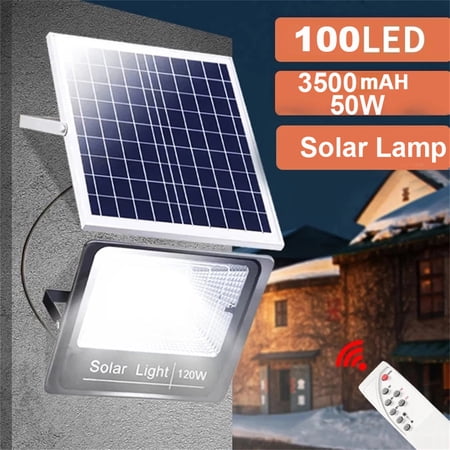 50W 100LED Solar Light Garden LED FloodLamp Outdoor LED Flood Lights Remote Control Waterproof Solar Light For Garden Street Wall Landscape Spotlight
50W 100LED Solar Light Garden LED FloodLamp Outdoor LED Flood Lights Remote Control Waterproof Solar Light For Garden Street Wall Landscape Spotlight