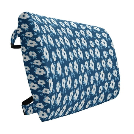 Flower Lumbar Pillow Daisy Blossom Botany Spring Bouquets Summer Flourishing Petals Print Soft Back Cushion Office Chairs with Adjustable Straps 14 x 13 Azure Blue and Night Blue by Ambesonne
Flower Lumbar Pillow Daisy Blossom Botany Spring Bouquets Summer Flourishing Petals Print Soft Back Cushion Office Chairs with Adjustable Straps 14 x 13 Azure Blue and Night Blue by Ambesonne